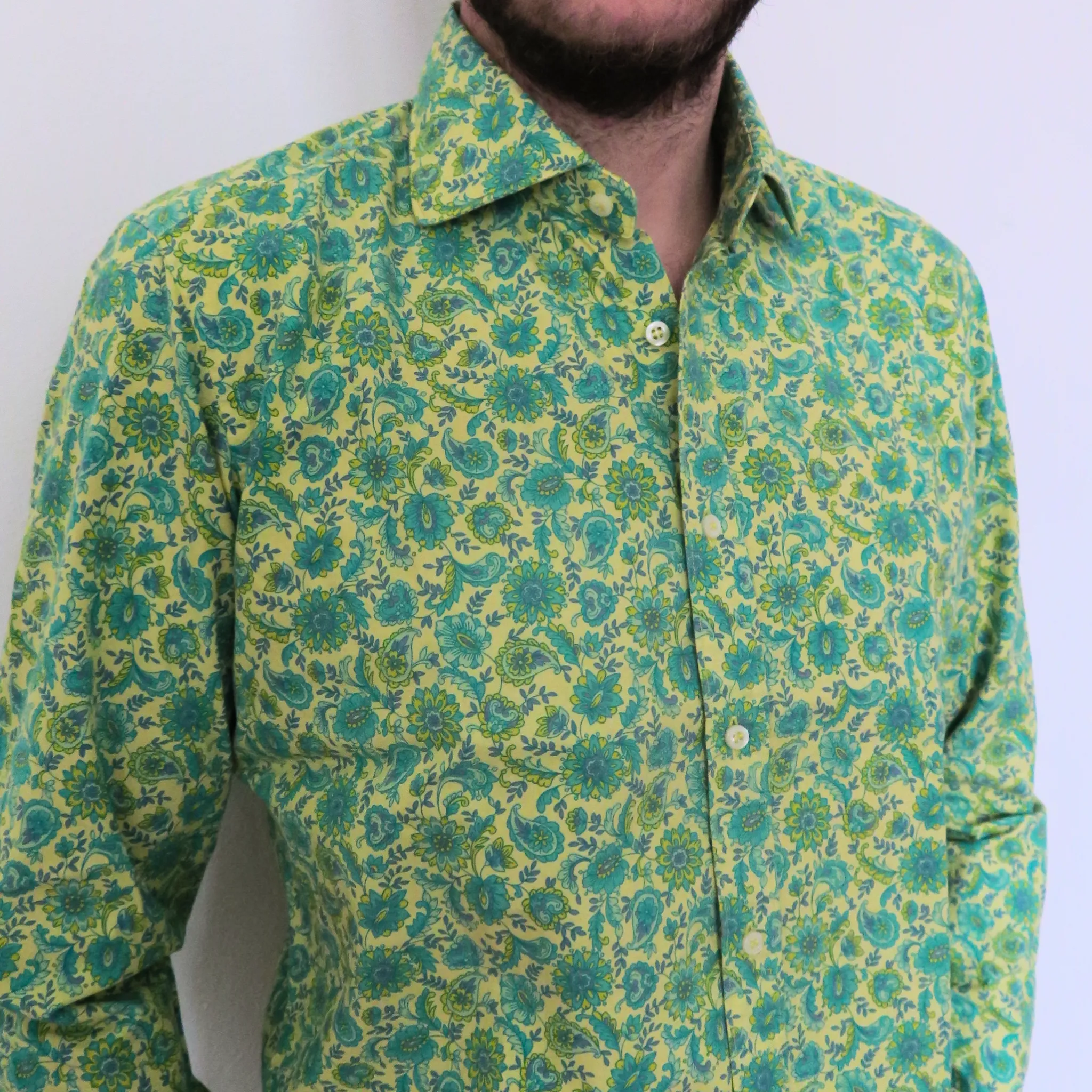 Alix 2 - shirt in cotton, french collar, relaxed fit