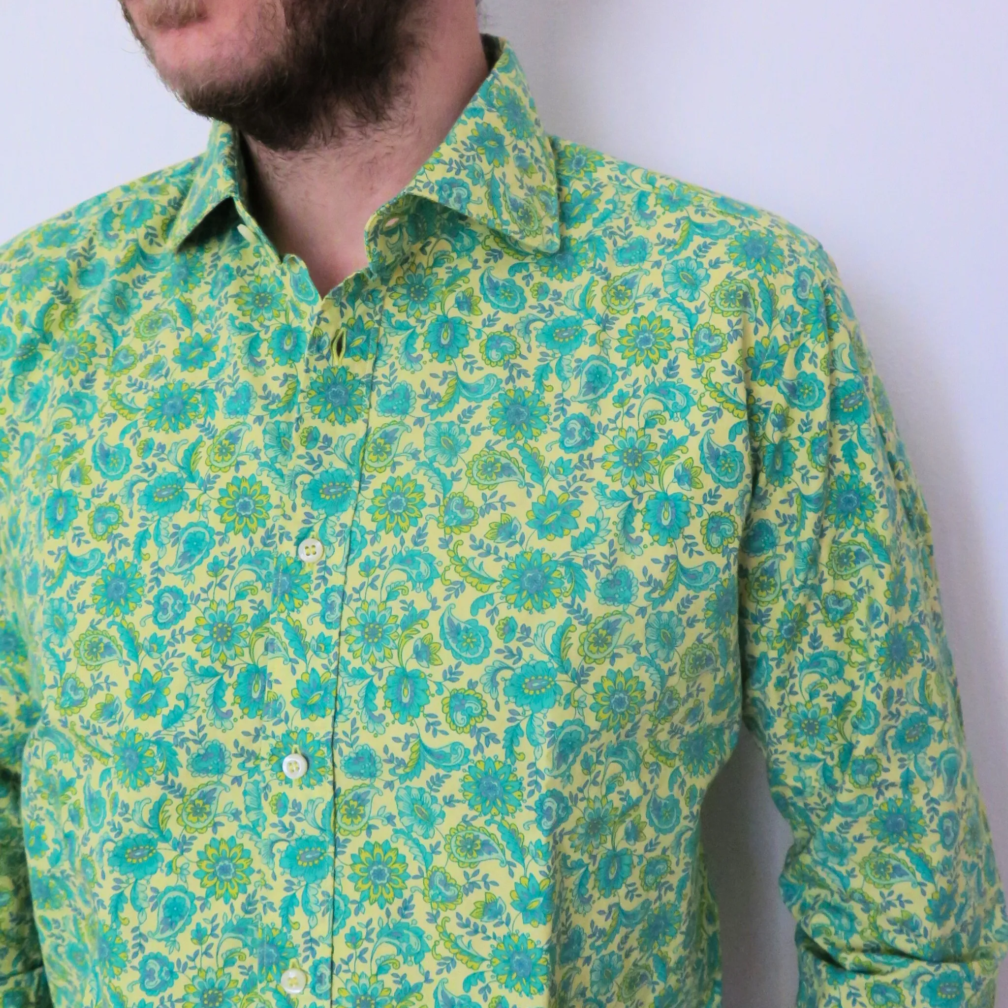 Alix 2 - shirt in cotton, french collar, relaxed fit