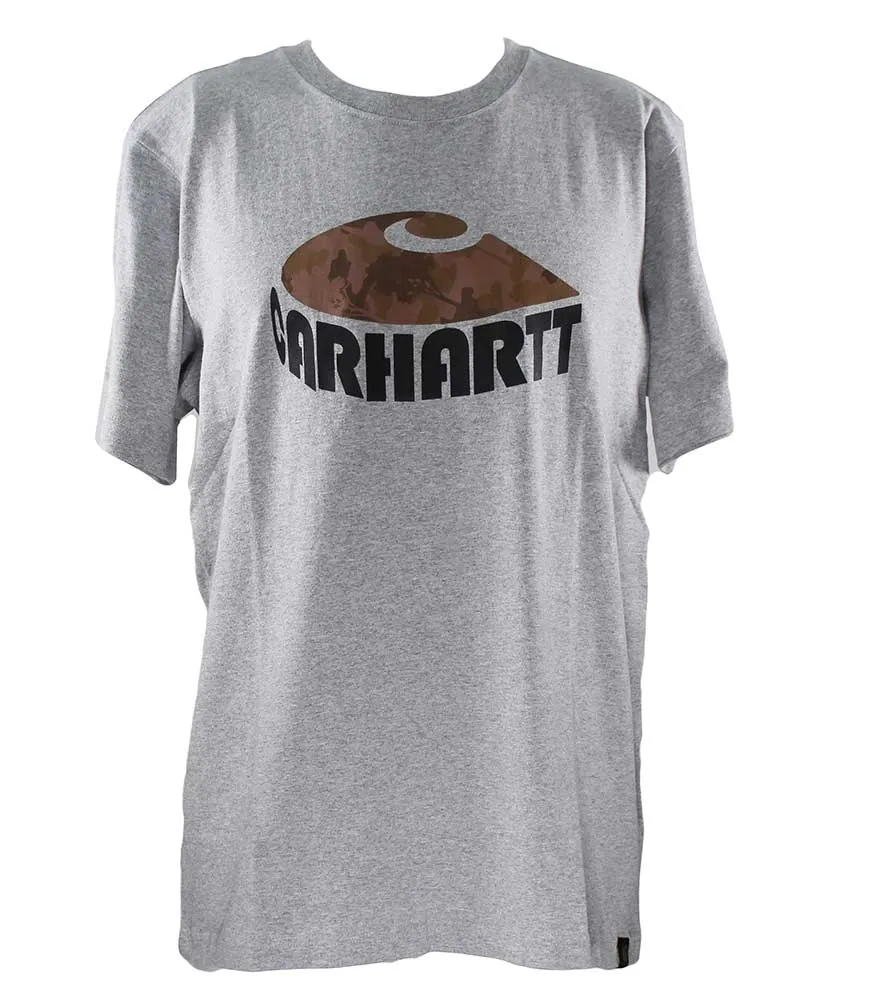 Carhartt Relaxed Fit Heavy Weight Graphic T-Shirt Grey