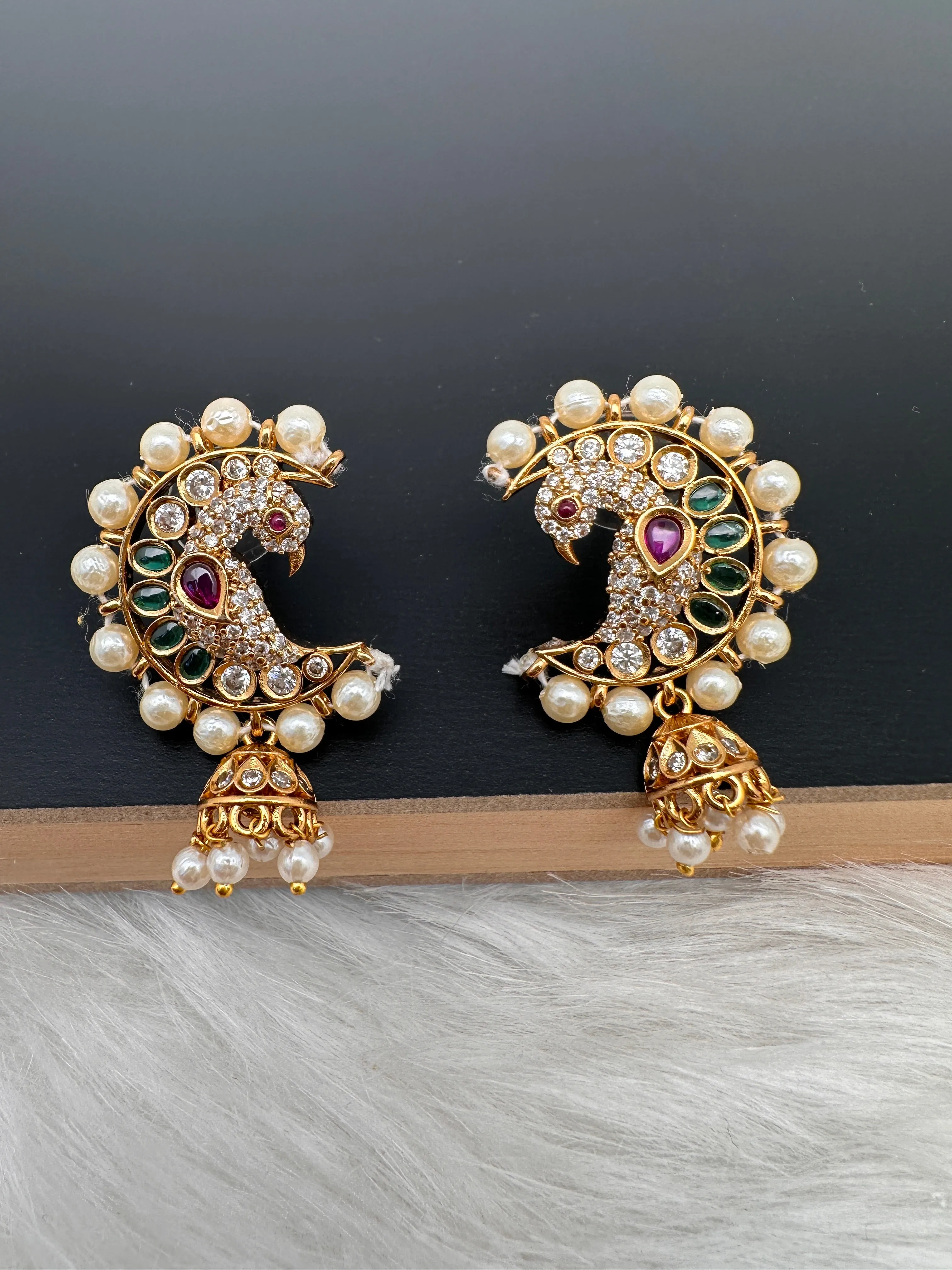 CZ Matte Dainty Earrings