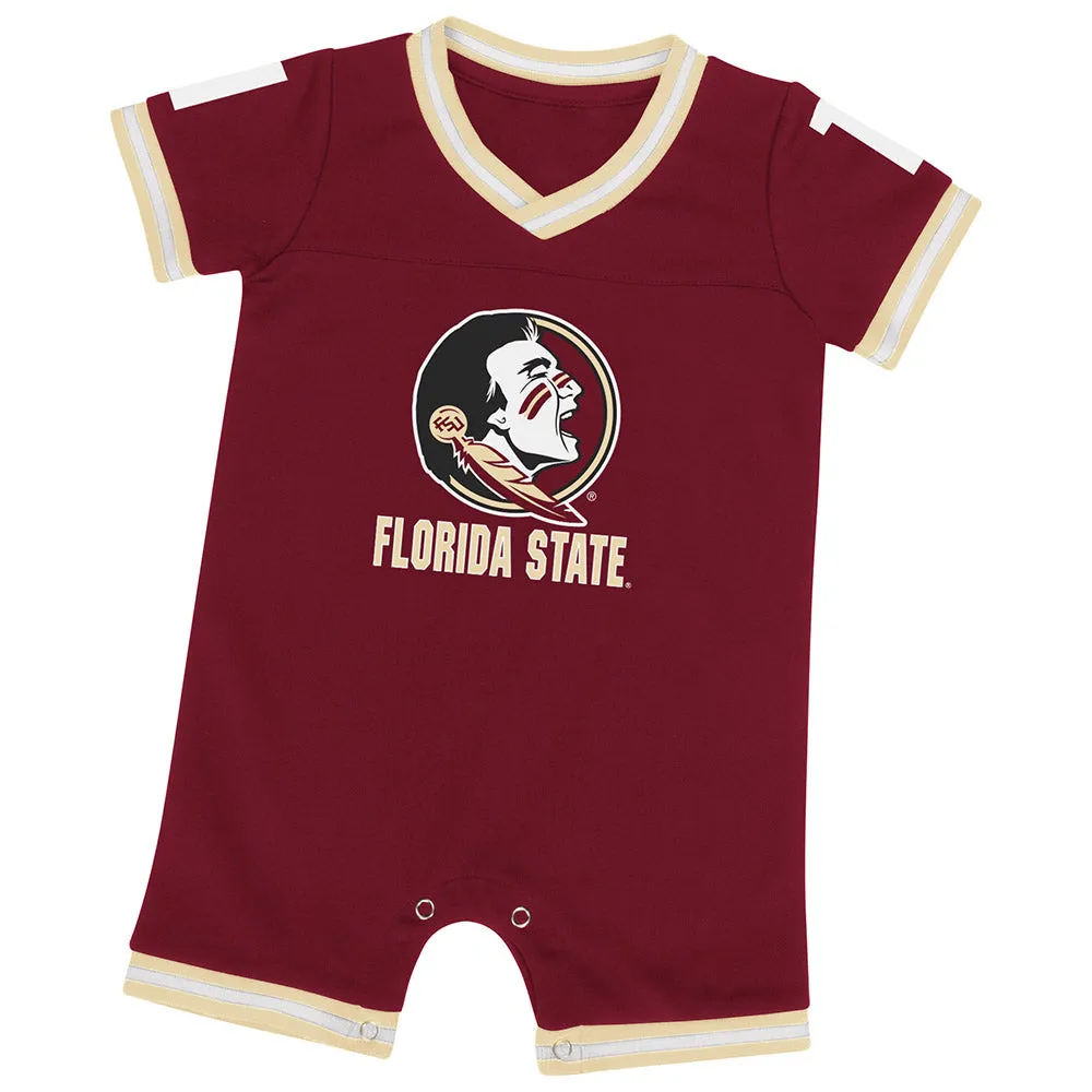 Florida State Baby Boy Runback Romper