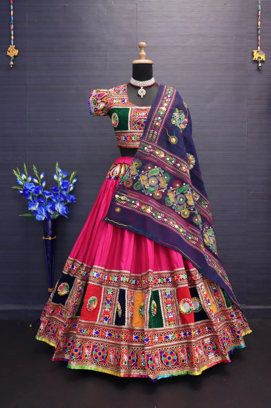 Handmade Bangadi Traditional Lehenga