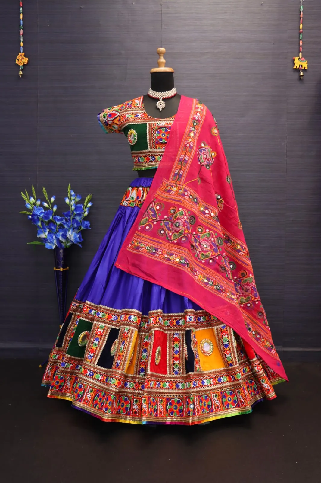 Handmade Bangadi Traditional Lehenga