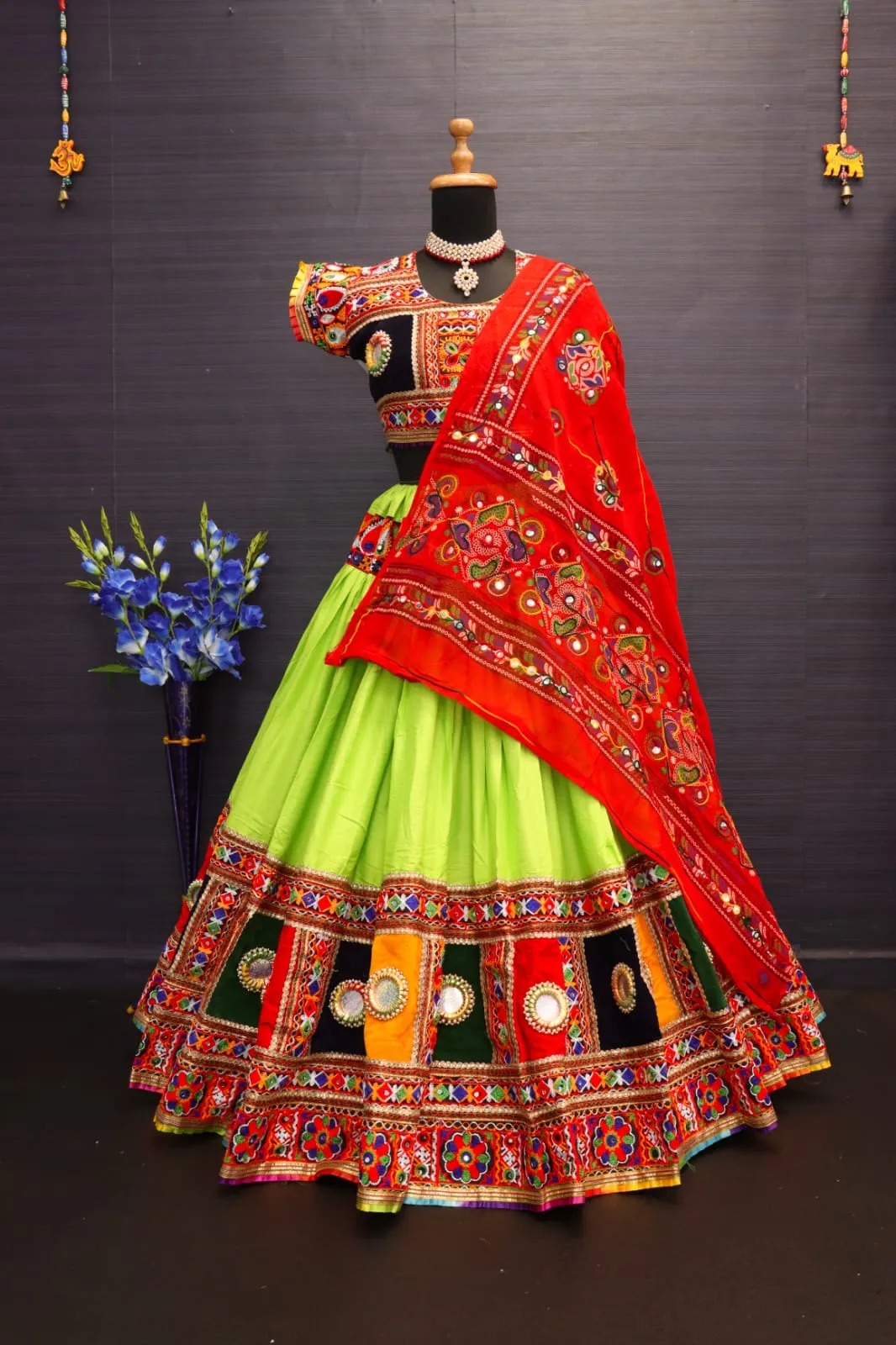 Handmade Bangadi Traditional Lehenga