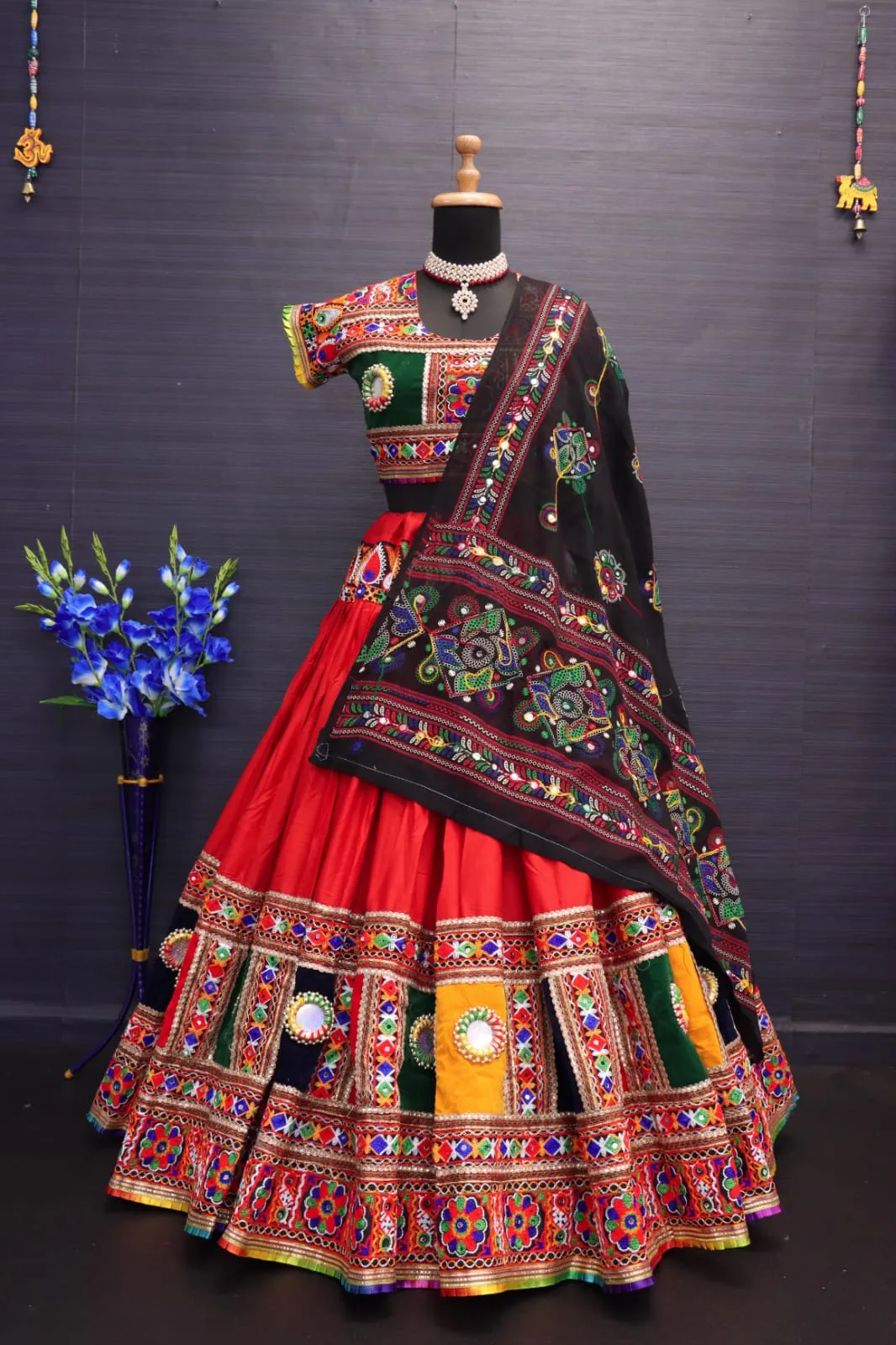 Handmade Bangadi Traditional Lehenga