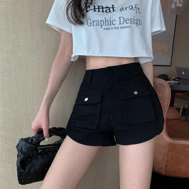 Hot Pants-Shorts With Pockets