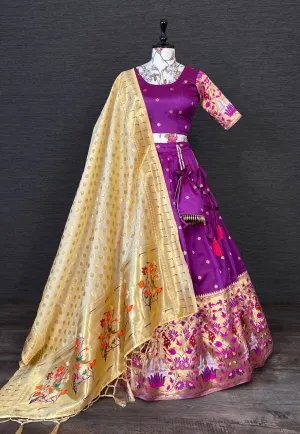Paithani Traditional Lehenga choli