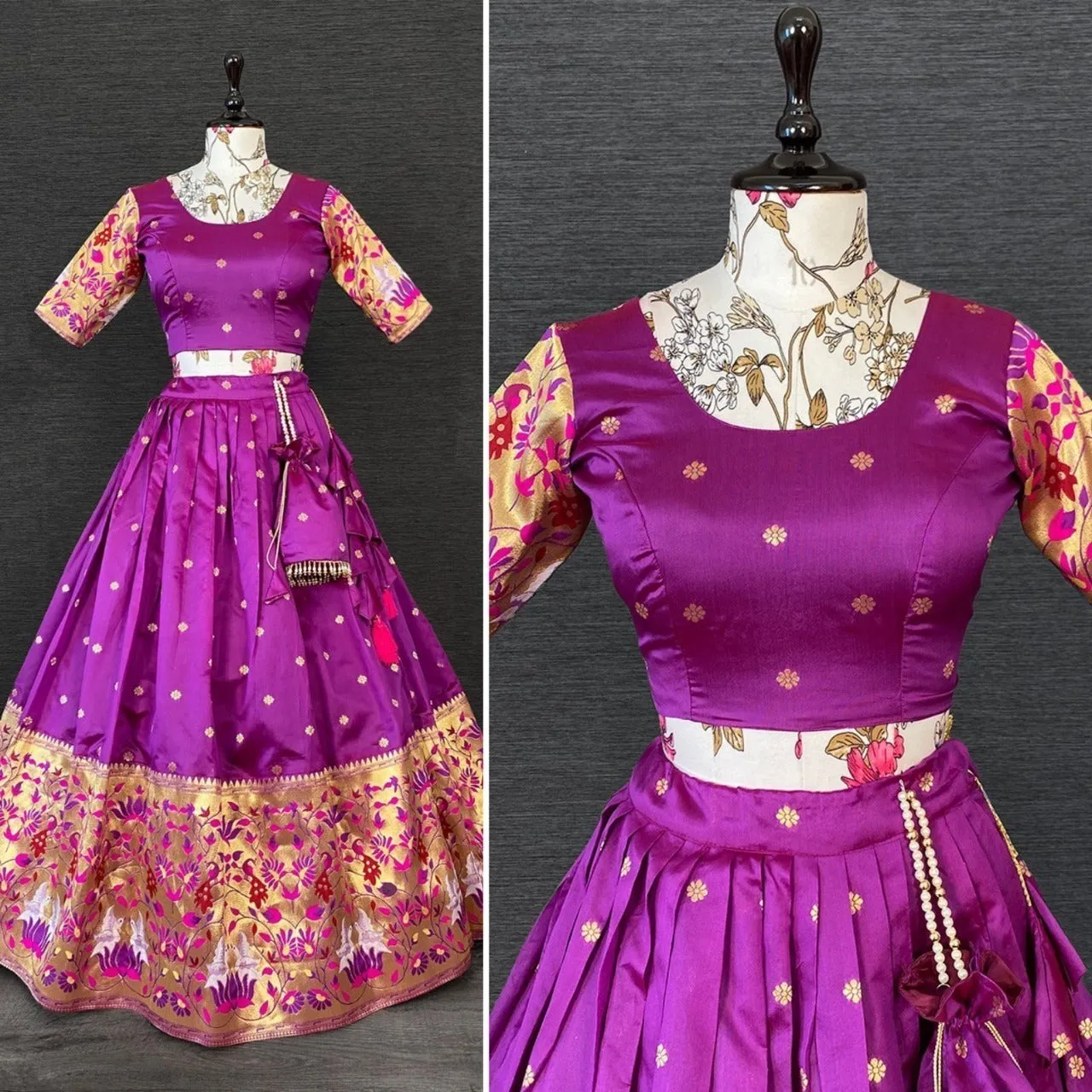Paithani Traditional Lehenga choli