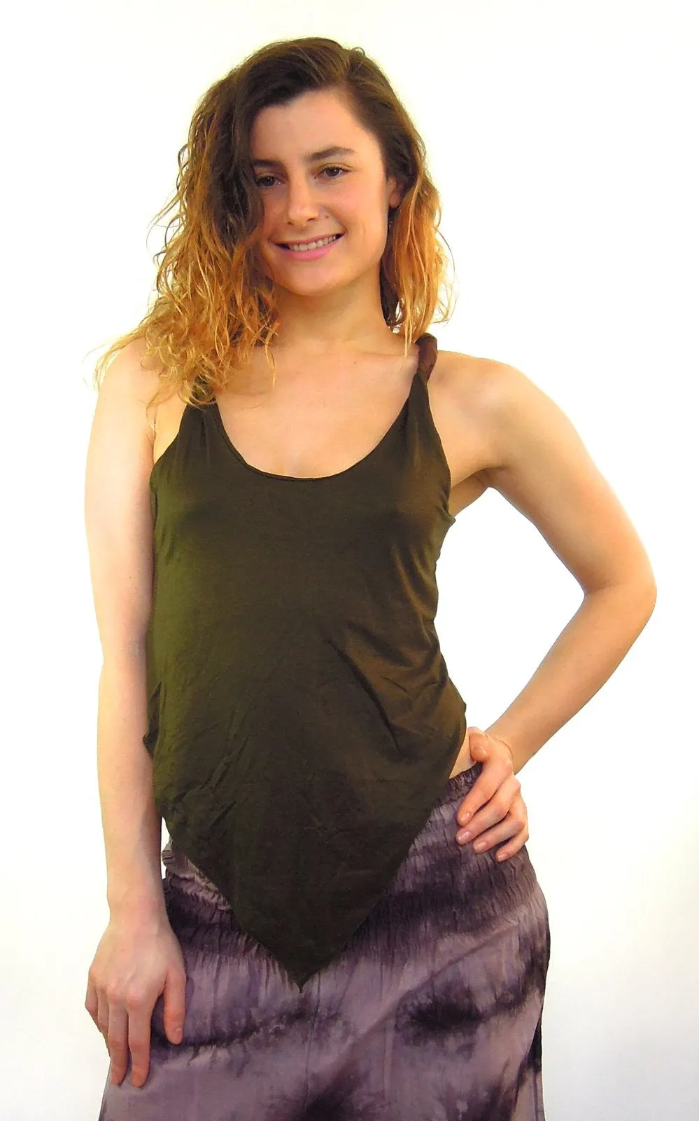 Pixie top adjustable Backless