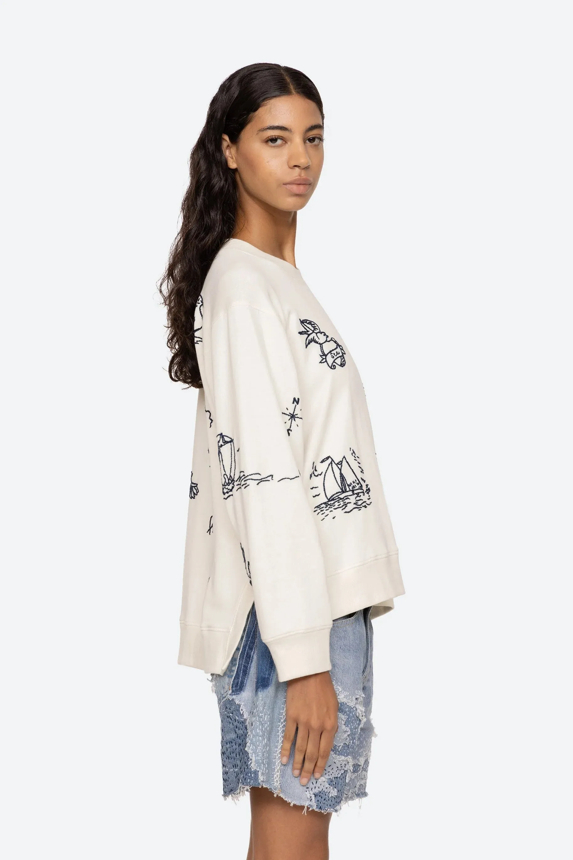 Sea New York- Clyde Lighthouse Sweatshirt