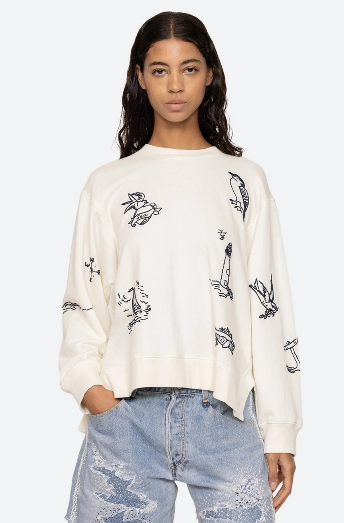 Sea New York- Clyde Lighthouse Sweatshirt