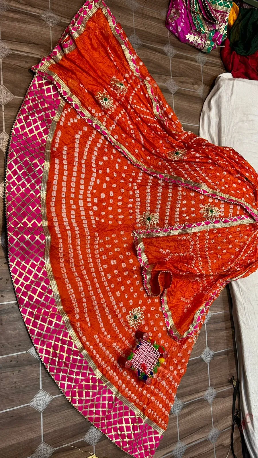 Traditional Jaipuri Silk Lehanga