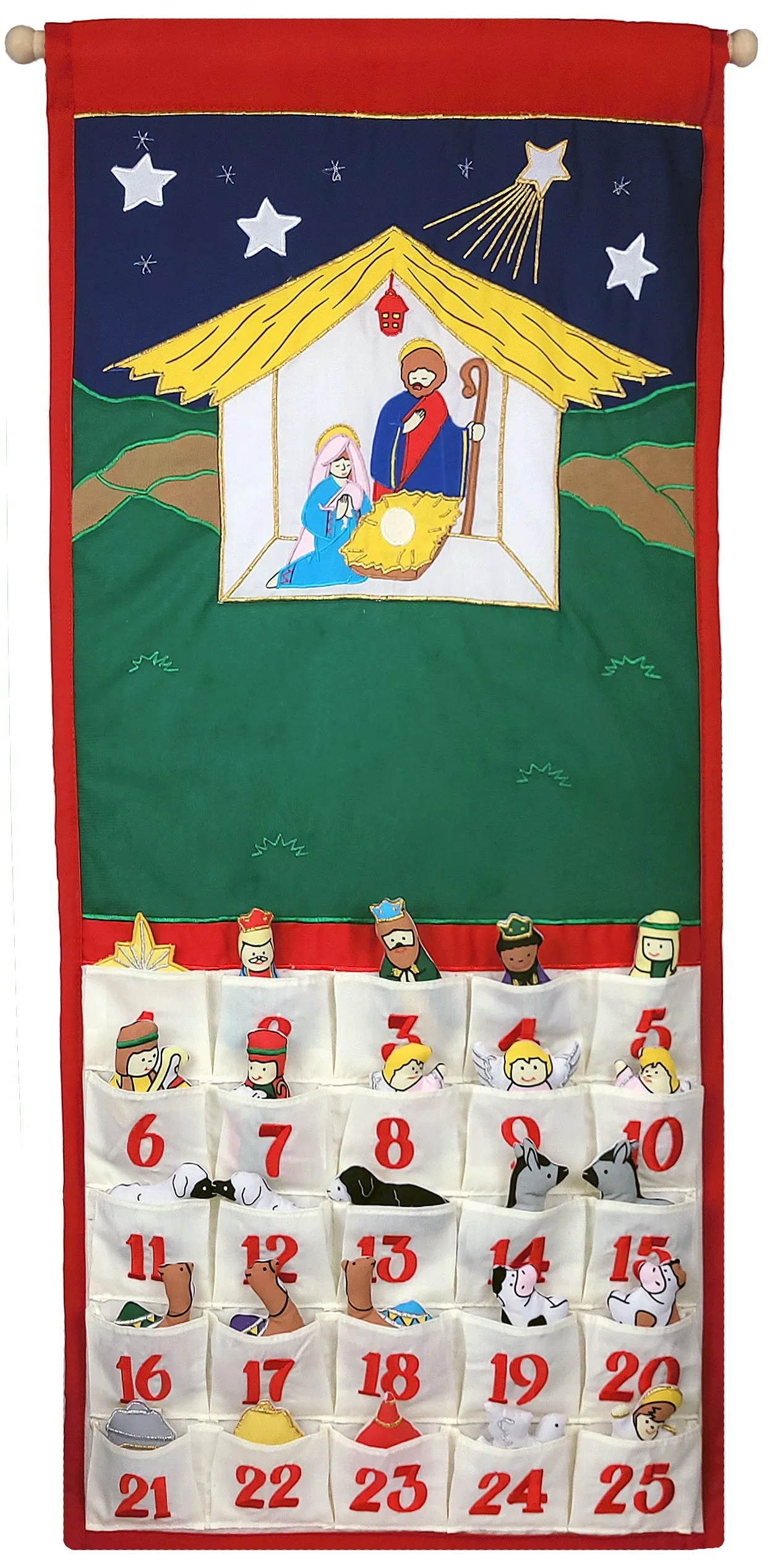 Traditional Nativity Advent Calendar