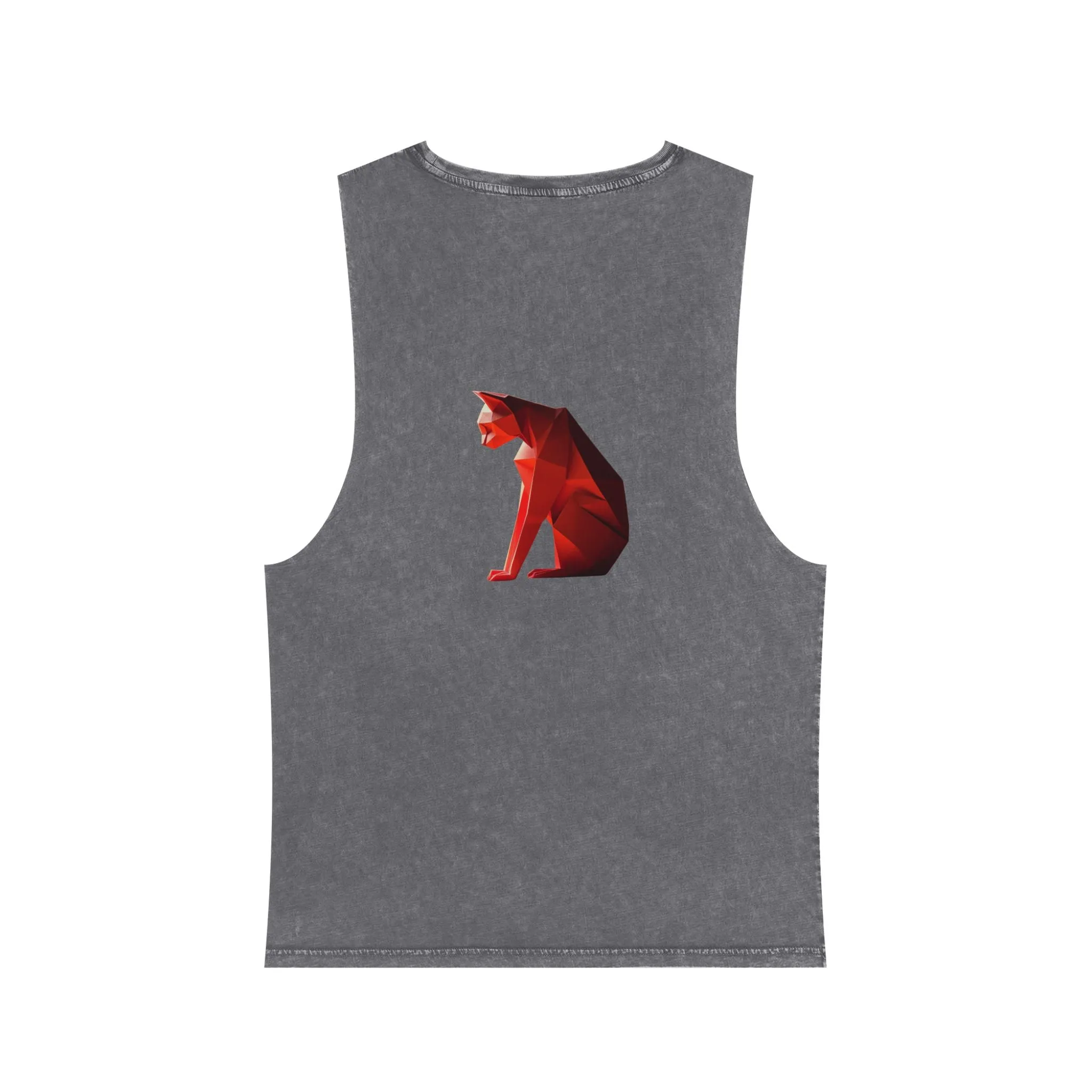 Unisex Stonewash Tank Top